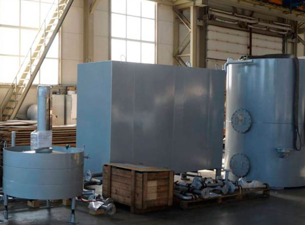 Эталонная установка на базе мерника и объемного счетчика