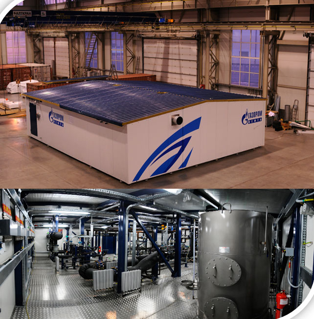 Система измерения количества и показателей качества (СИКН)
в блочно-модульном исполнении