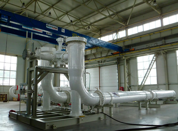 Трубопоршневая поверочная установка (ТПУ) (U-образная)