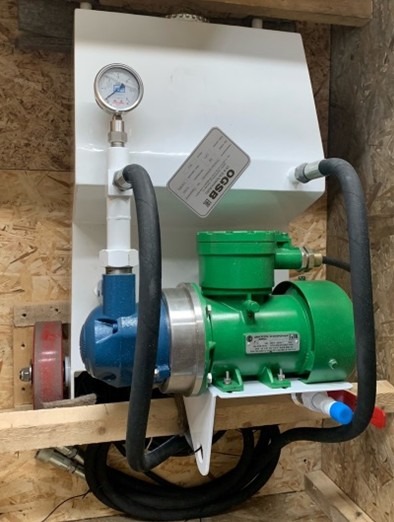 Промывочная установка в БИК