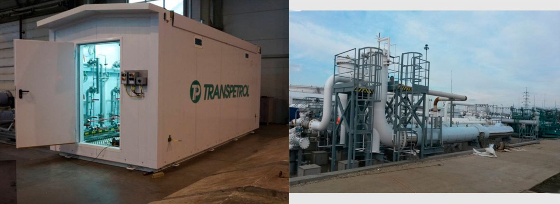 ТПУ 1900 ANSI 150 и Блок измерений показателей качества нефти